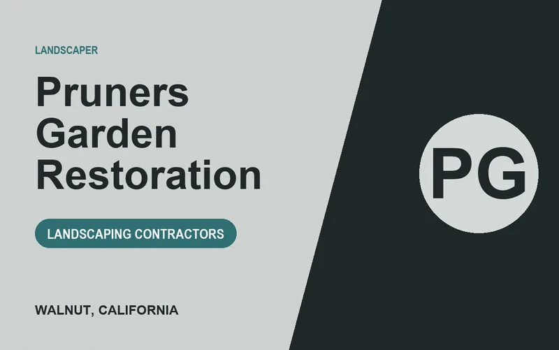 Pruners Garden Restoration in Walnut, California