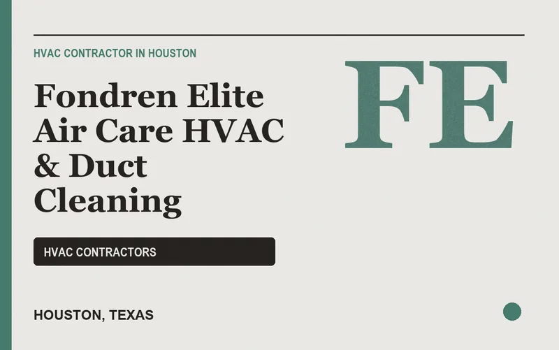 Fondren Elite Air Care HVAC & Duct Cleaning in Houston, Texas