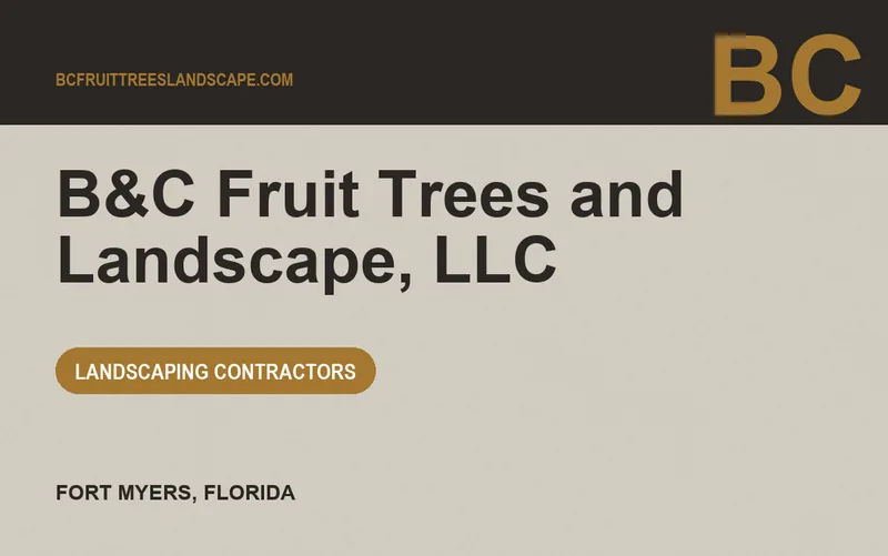 B&C Fruit Trees and Landscape, LLC in Fort Myers, Florida