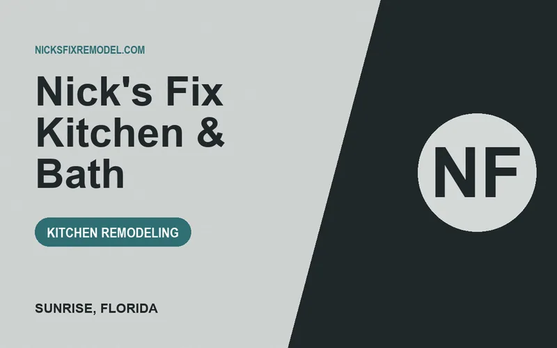 Nick's Fix Kitchen & Bath in Sunrise, Florida