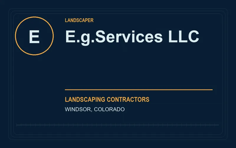 E.g.Services LLC in Windsor, Colorado