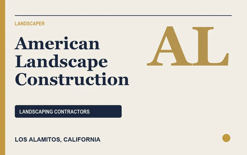 American Landscape Construction in Los Alamitos, California