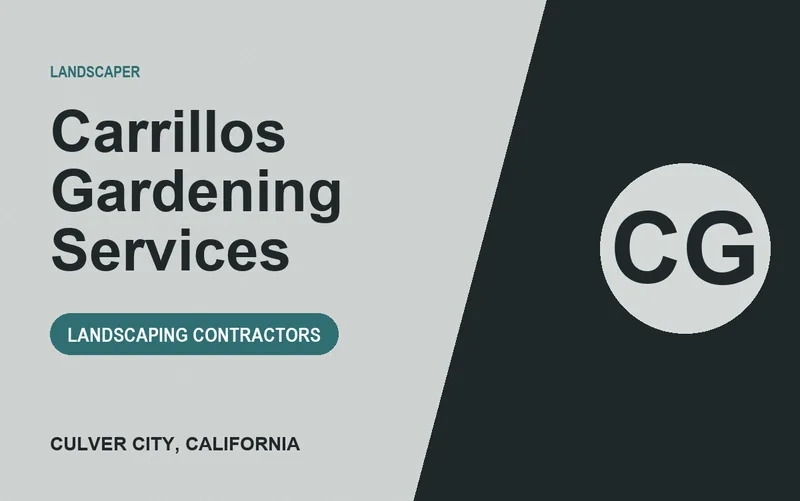Carrillos Gardening Services in Culver City, California