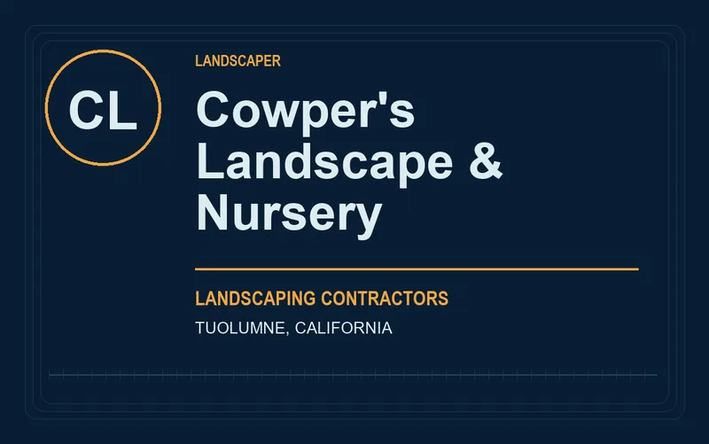 Cowper's Landscape & Nursery in Tuolumne, California