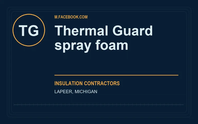 Thermal Guard spray foam in Lapeer, Michigan