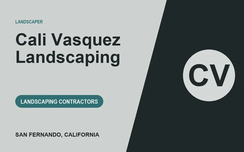 Cali Vasquez Landscaping in San Fernando, California