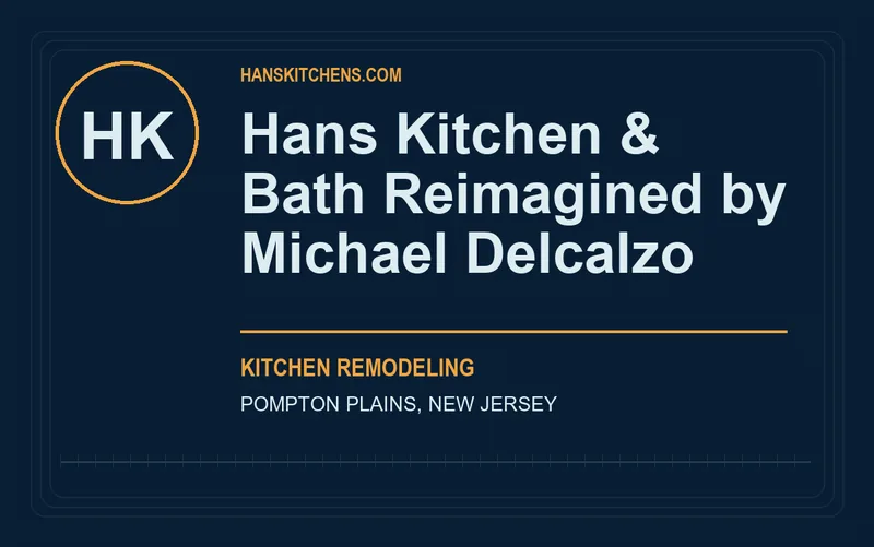 Hans Kitchen & Bath Reimagined by Michael Delcalzo in Pompton Plains, New Jersey