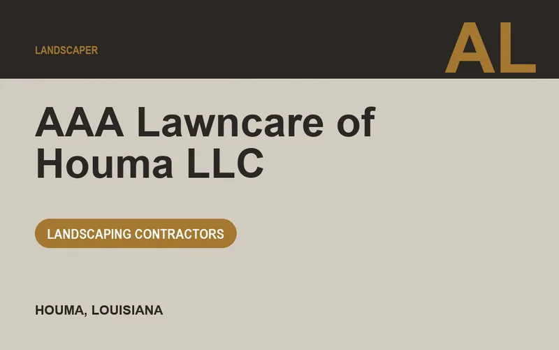 AAA Lawncare of Houma LLC in Houma, Louisiana