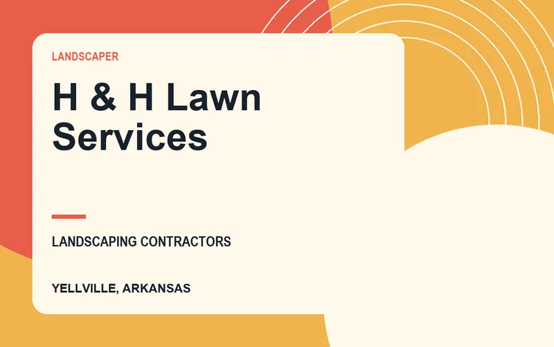 H & H Lawn Services in Yellville, Arkansas