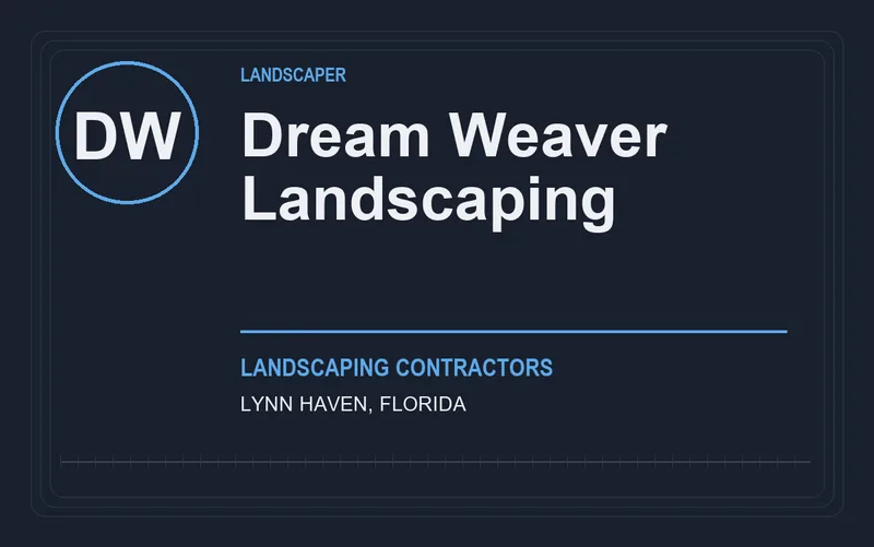 Dream Weaver Landscaping in Lynn Haven, Florida