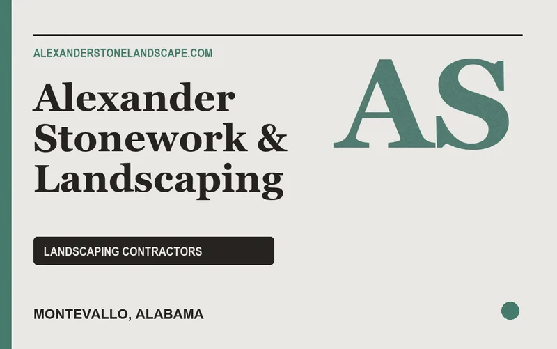 Alexander Stonework & Landscaping in Montevallo, Alabama