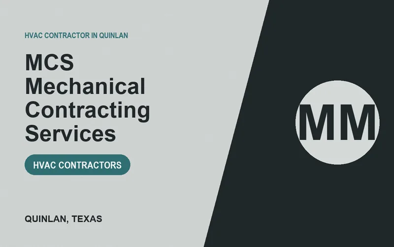 MCS Mechanical Contracting Services in Quinlan, Texas
