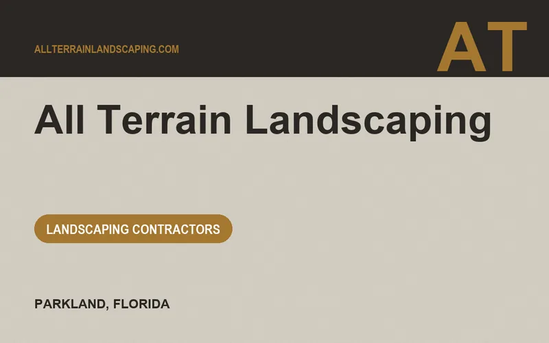 All Terrain Landscaping in Parkland, Florida