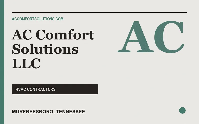 AC Comfort Solutions LLC in Murfreesboro, Tennessee