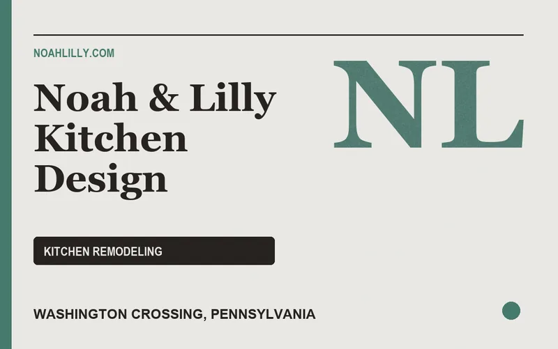 Noah & Lilly Kitchen Design in Washington Crossing, Pennsylvania