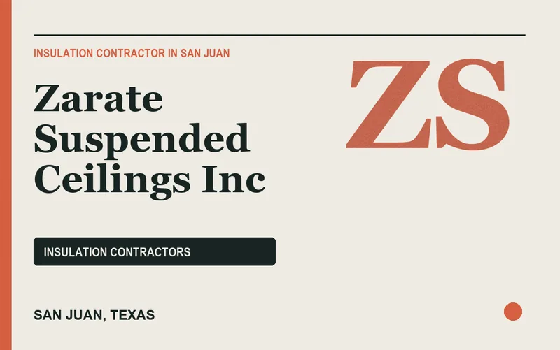 Zarate Suspended Ceilings Inc in San Juan, Texas