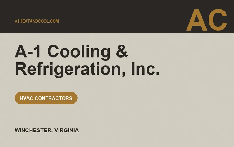 A-1 Cooling & Refrigeration, Inc. in Winchester, Virginia