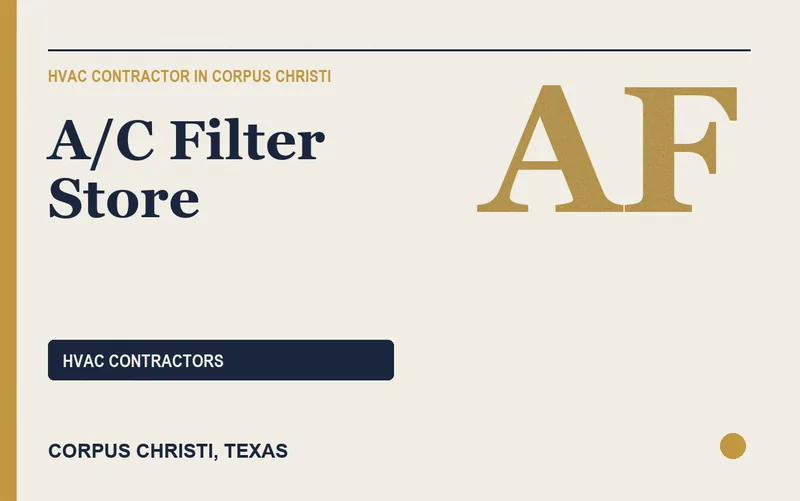 A/C Filter Store in Corpus Christi, Texas