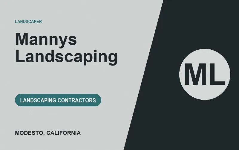 Mannys Landscaping in Modesto, California