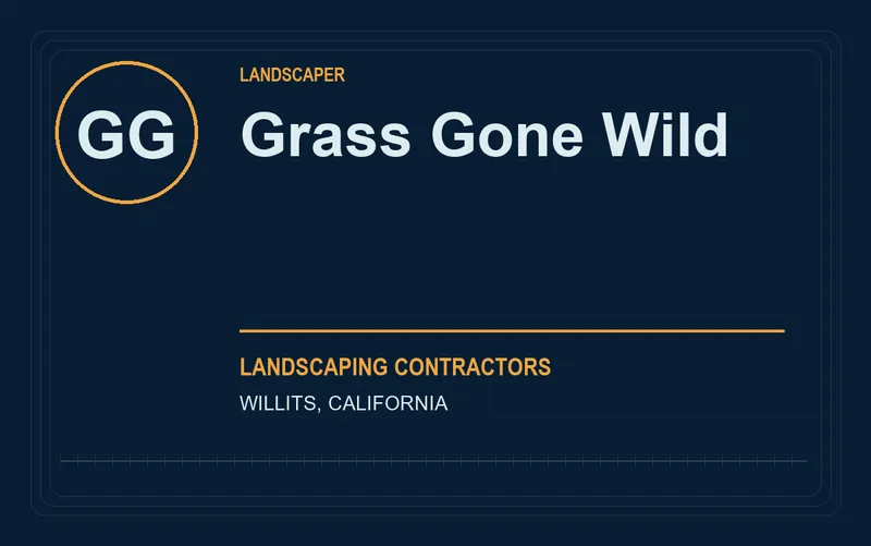 Grass Gone Wild in Willits, California