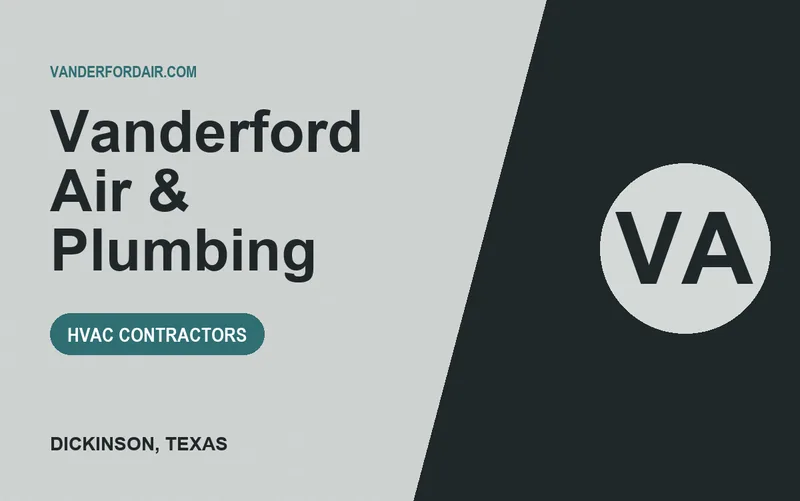 Vanderford Air & Plumbing in Dickinson, Texas