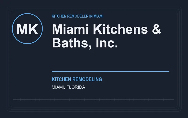 MIAMI KITCHENS & BATHS, INC. in Miami, Florida