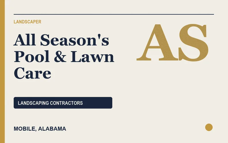 All Season's Pool & Lawn Care in Mobile, Alabama