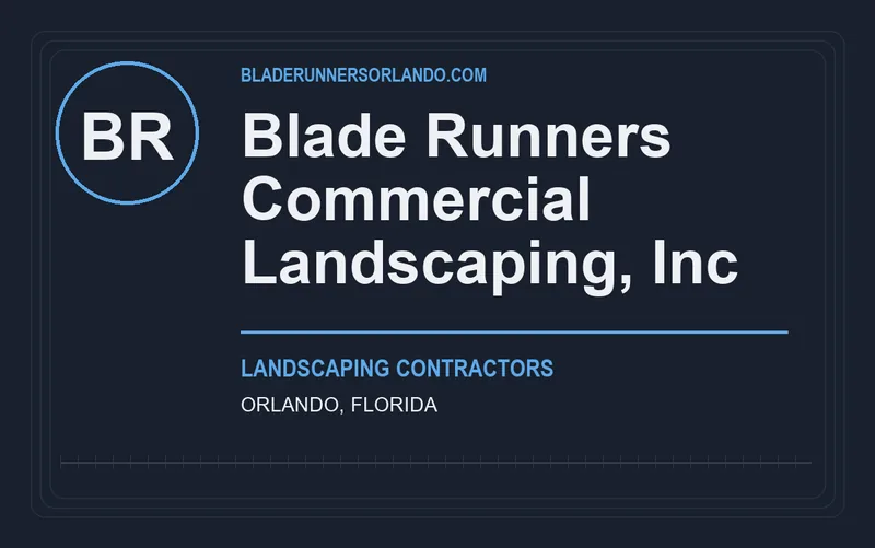 Blade Runners Commercial Landscaping, Inc in Orlando, Florida