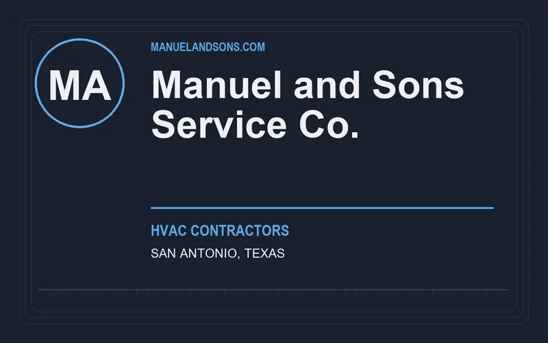 Manuel and Sons Service Co. in San Antonio, Texas