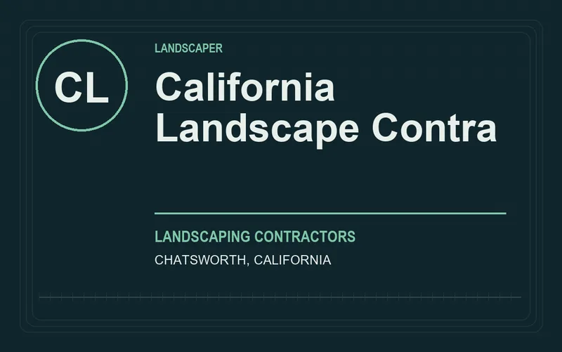 California Landscape Contra in Chatsworth, California