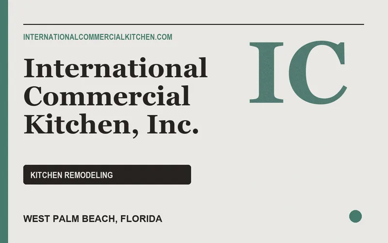 International Commercial Kitchen, Inc. in West Palm Beach, Florida