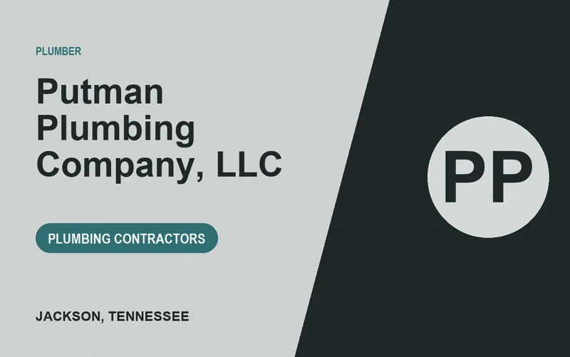 Putman Plumbing Company, LLC in Jackson, Tennessee
