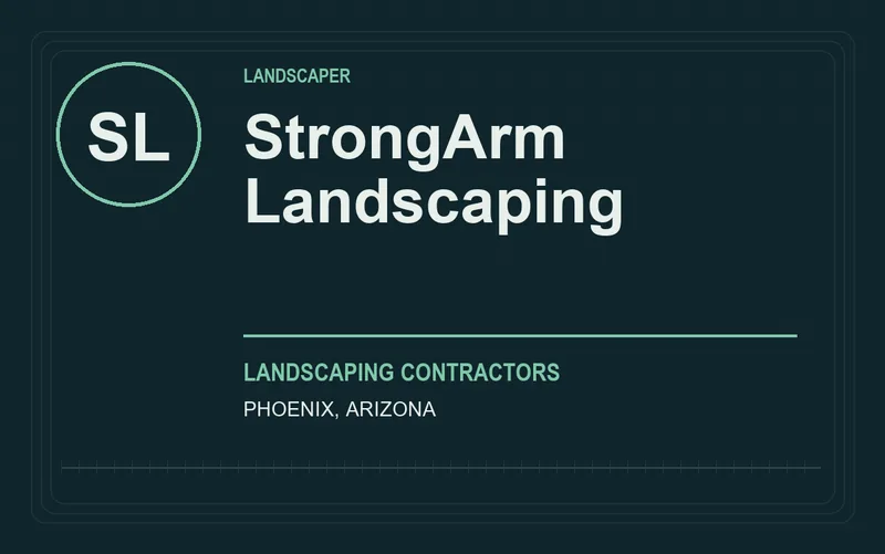 StrongArm Landscaping in Phoenix, Arizona