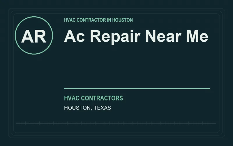 ac repair near me in Houston, Texas