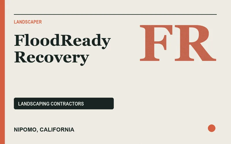 FloodReady Recovery in Nipomo, California