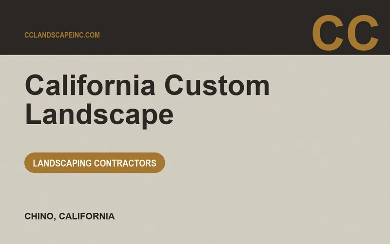 California Custom Landscape in Chino, California