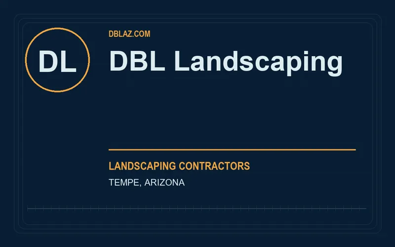 DBL Landscaping in Tempe, Arizona
