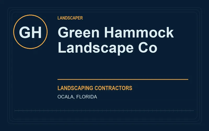 Green Hammock Landscape Co in Ocala, Florida