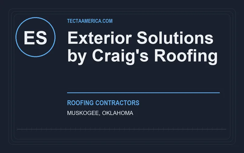 Exterior Solutions by Craig's Roofing in Muskogee, Oklahoma