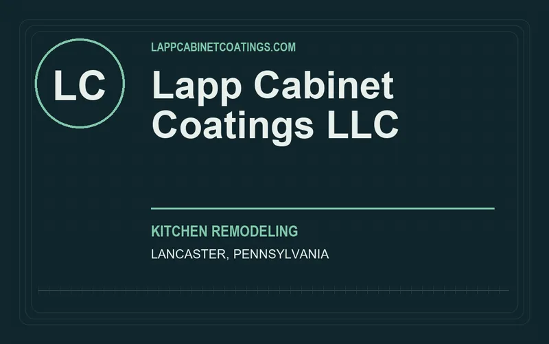 Lapp Cabinet Coatings LLC in Lancaster, Pennsylvania