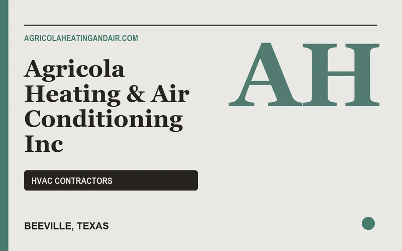 Agricola Heating & Air Conditioning Inc in Beeville, Texas