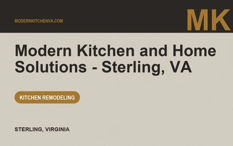 Modern Kitchen and Home Solutions - Sterling, VA in Sterling, Virginia