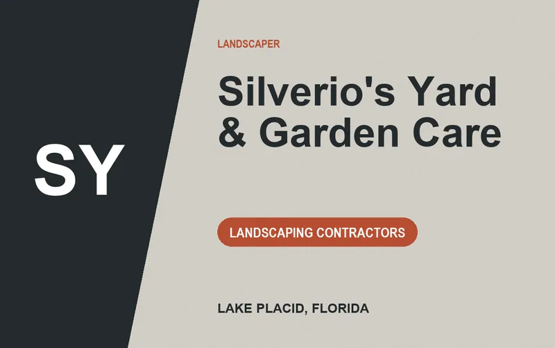 Silverio's Yard & Garden Care in Lake Placid, Florida