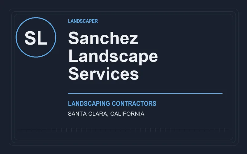 Sanchez Landscape Services in Santa Clara, California