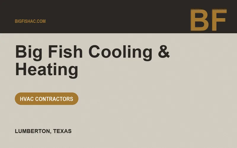 Big Fish Cooling & Heating in Lumberton, Texas