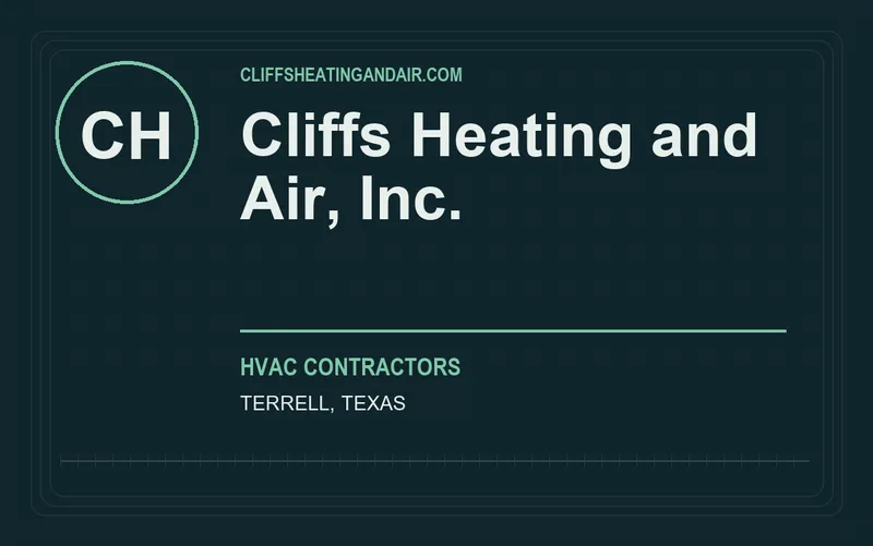 Cliffs Heating and Air, Inc. in Terrell, Texas