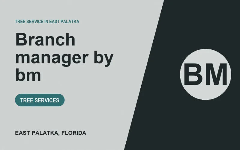Branch manager by bm in East Palatka, Florida