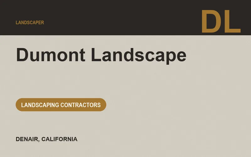 Dumont Landscape in Denair, California