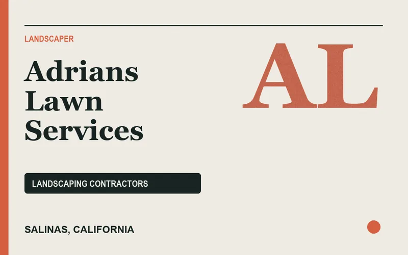 Adrians Lawn Services in Salinas, California