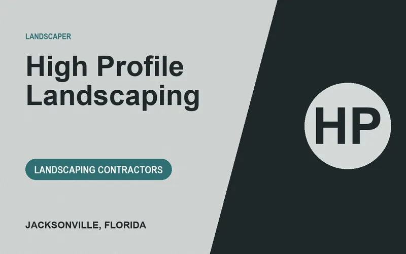 High Profile Landscaping in Jacksonville, Florida